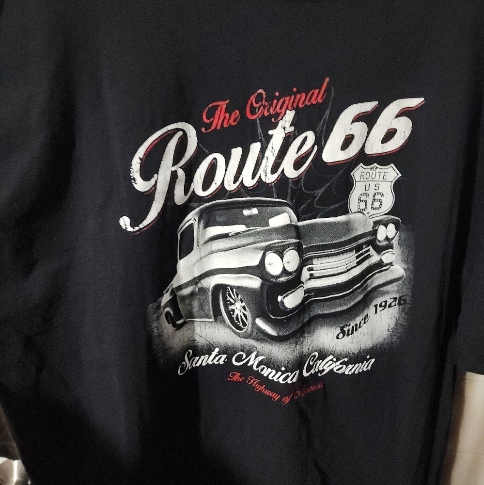 Route 66 novelty tshirt